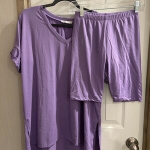 Zenana Outfitters Lavender Women's Set